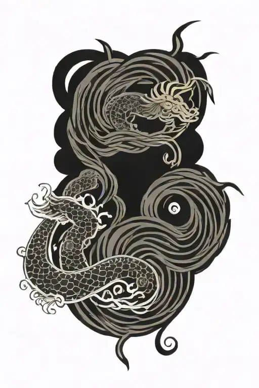 script tattoo design idea