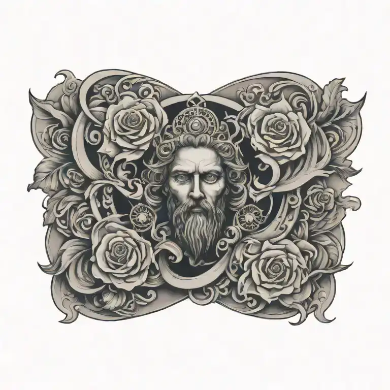 christian tattoo design idea