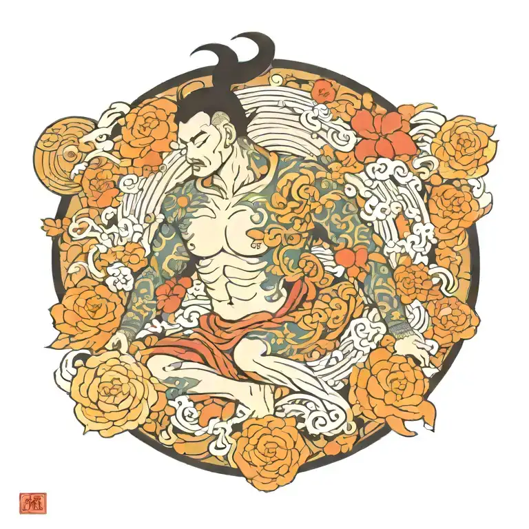 atlas tattoo design idea