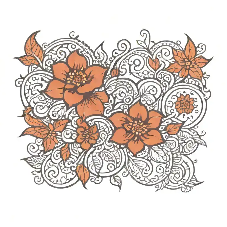 henna tattoo design idea