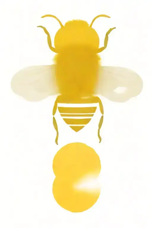 bee tattoo design idea