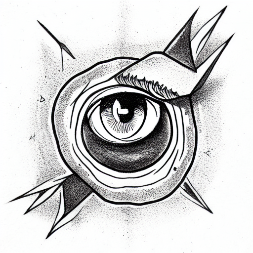 All Seeing Eye tattoo design idea