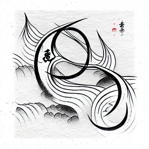 Wabi Sabi and The Enso tattoo design idea