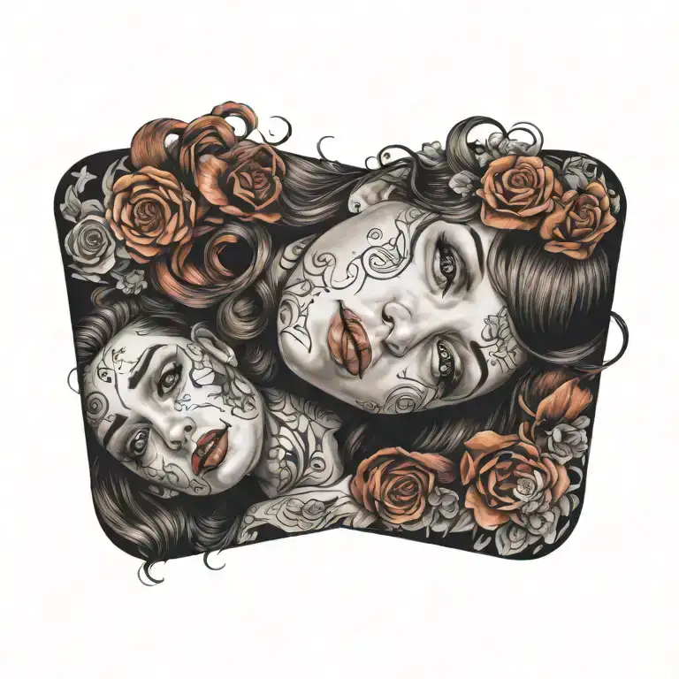 female tattoo design idea