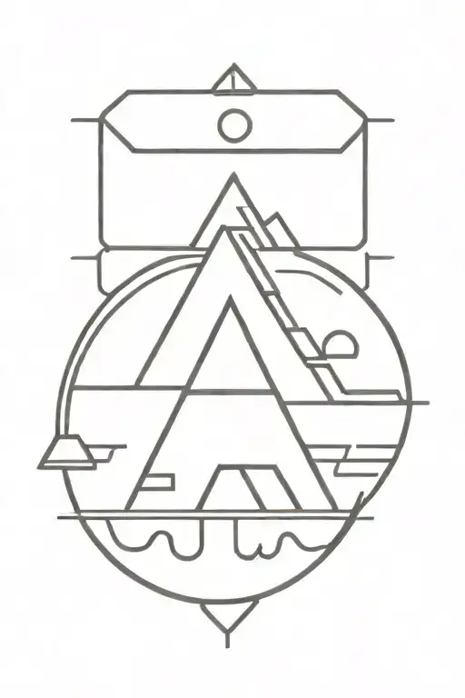 mayan tattoo design idea