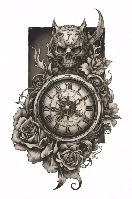 script tattoo design idea