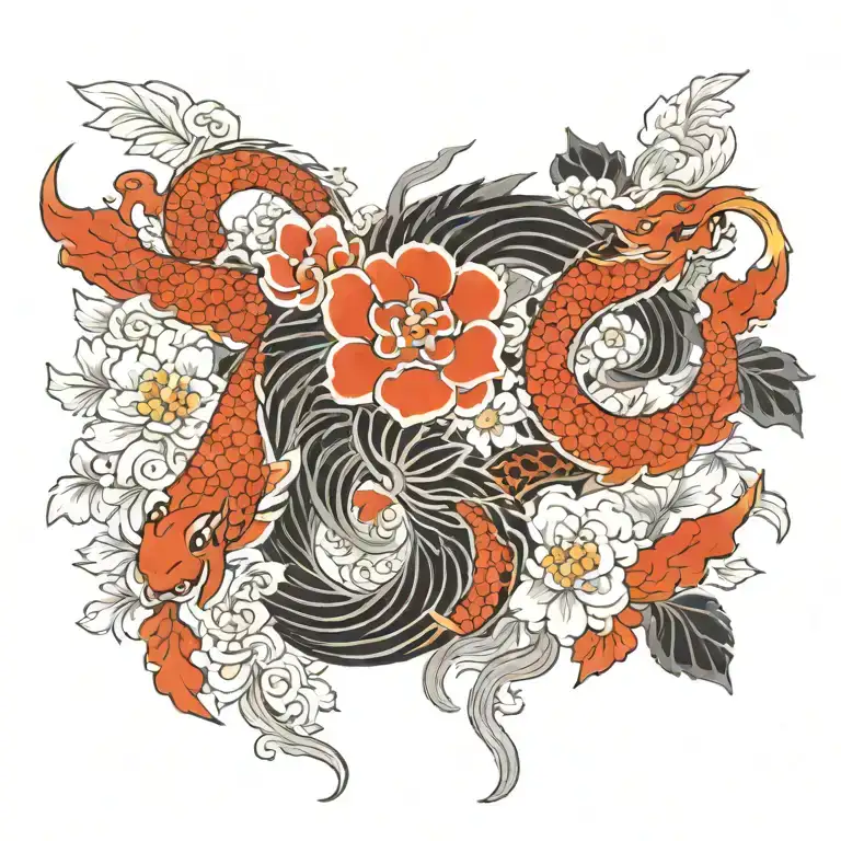 asian tattoo design idea