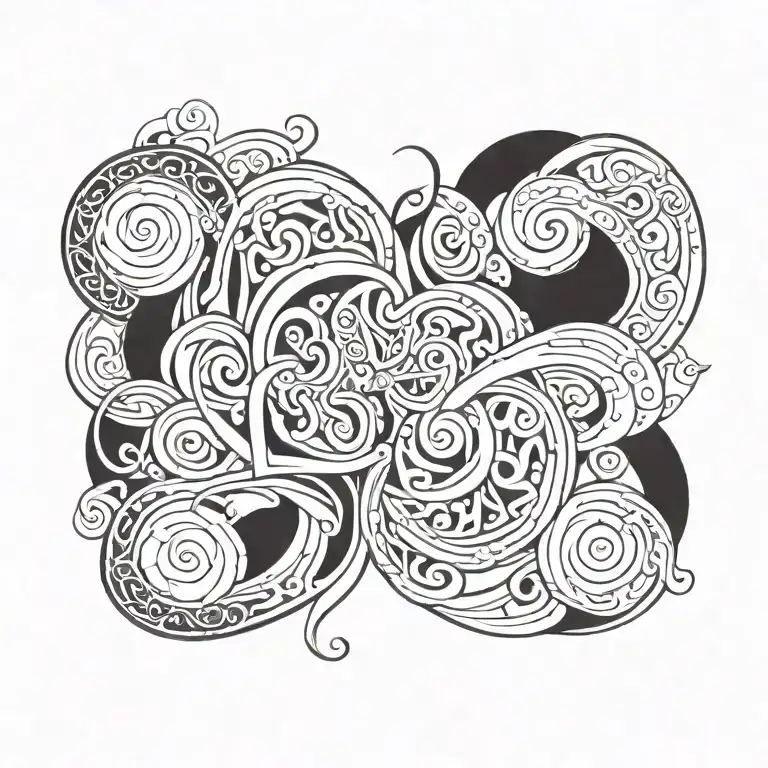 irish tattoo design idea
