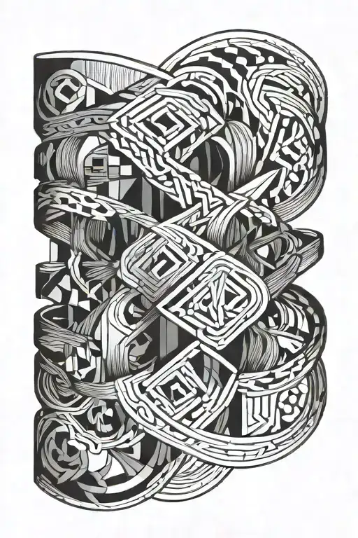 bracelet tattoo design idea