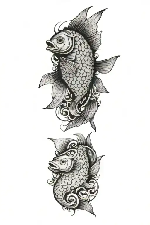 fish tattoo design idea