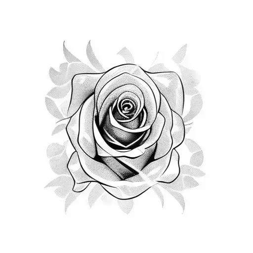 cool rose designs to draw