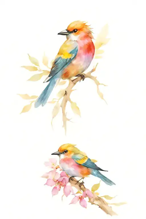 bird tattoo design idea