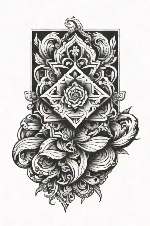 3d tattoo design idea