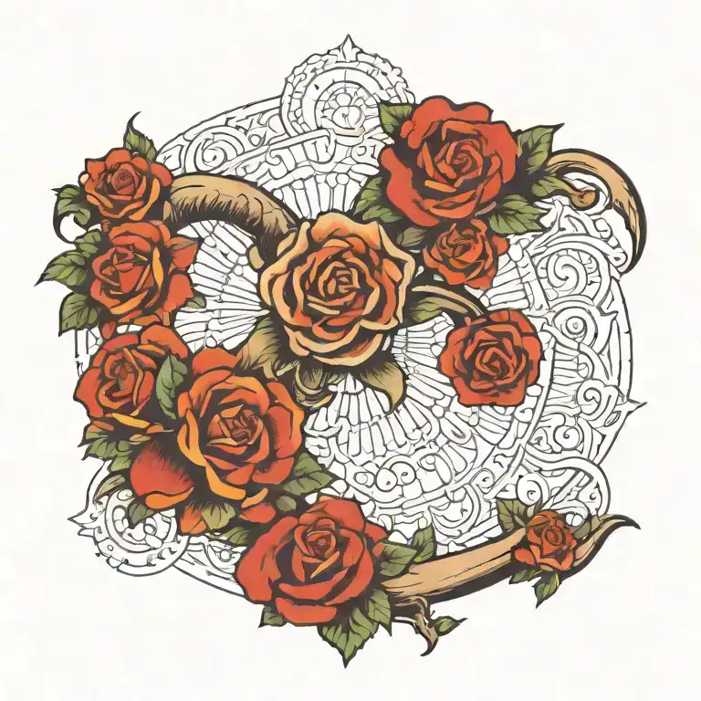 spinal tattoo design idea