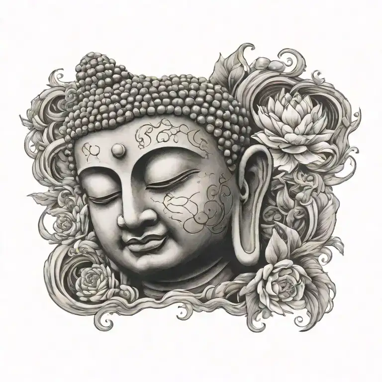 buddha tattoo design idea