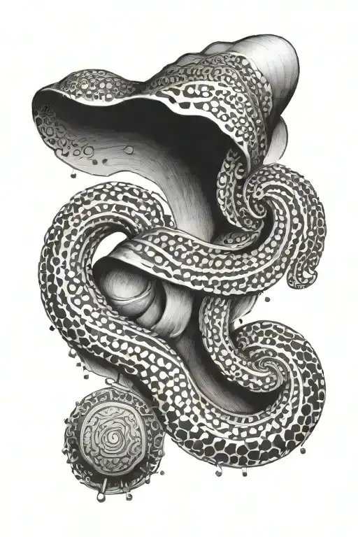 necklace tattoo design idea