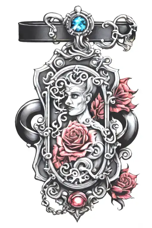 bracelet tattoo design idea