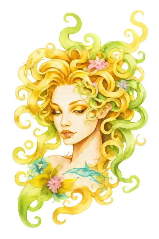 medusa tattoo design idea