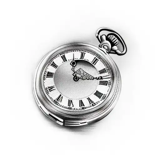 Pocket Watch Tattoo Images Browse 723 Stock Photos  Vectors Free Download  with Trial  Shutterstock