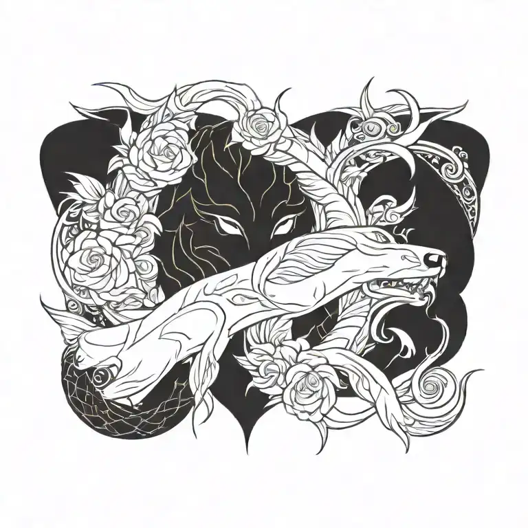 loyalty tattoo design idea