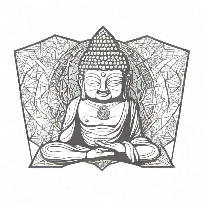 buddha tattoo design idea