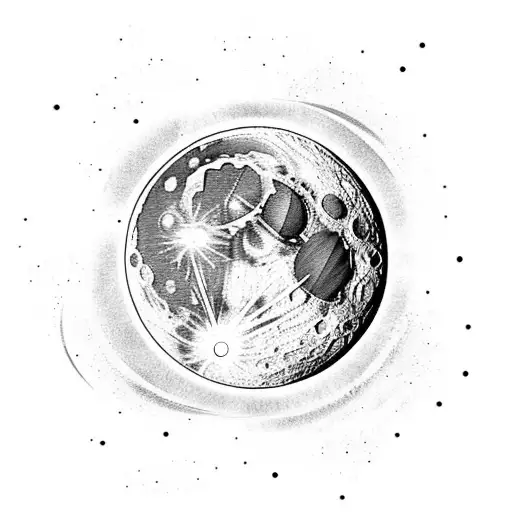 Earth Cartoon Drawing Moon Full Moon Lunar Eclipse Supermoon Krishna  Paksha Moonlight Tattoo transparent background PNG clipart  HiClipart