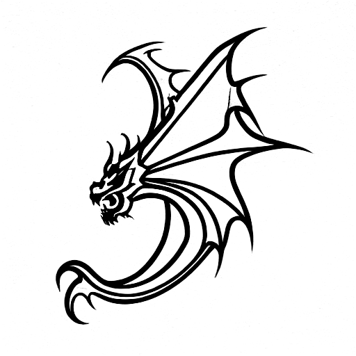 Celtic Dragon Tattoo Stock Illustrations  688 Celtic Dragon Tattoo Stock  Illustrations Vectors  Clipart  Dreamstime