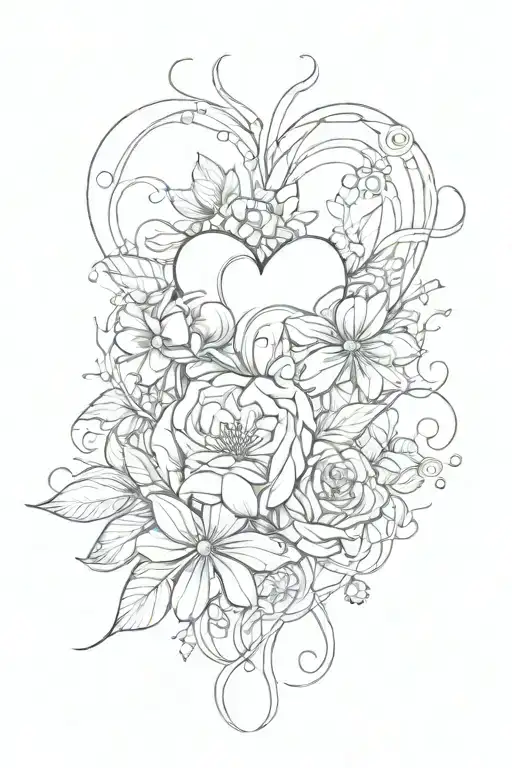 love tattoo design idea