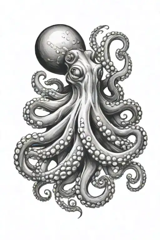 octopus tattoo design idea