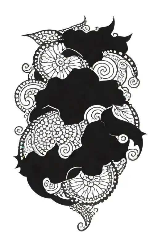 henna tattoo design idea