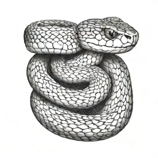 snake tattoo design idea