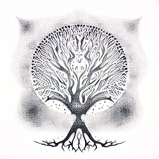 does anyone know what this tattoo means besides that this is the tree of  life  rTattooDesigns