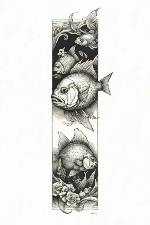 fish tattoo design idea