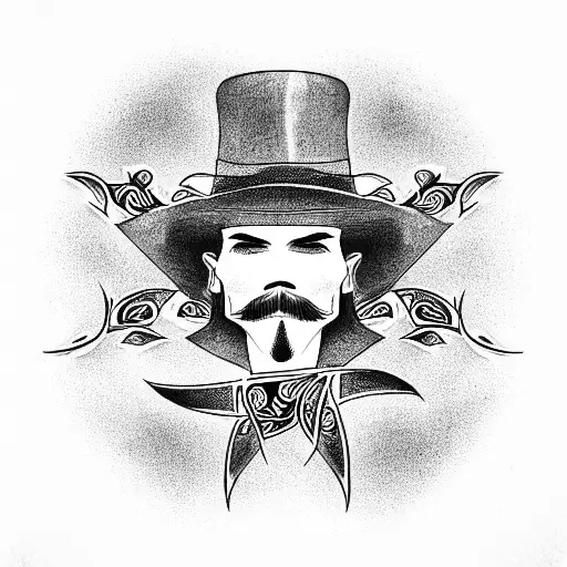 Doc Holliday tattoo design idea
