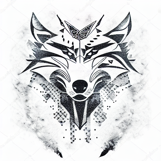 Wolf Tattoo PNG Transparent Images Free Download  Vector Files  Pngtree