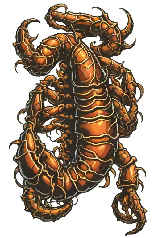 scorpio tattoo design idea