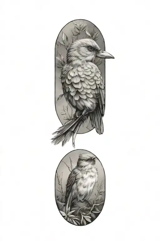 bird tattoo design idea