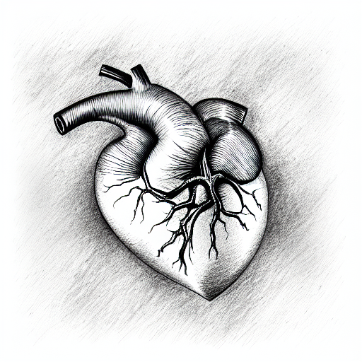 Crying Heart tattoo design idea