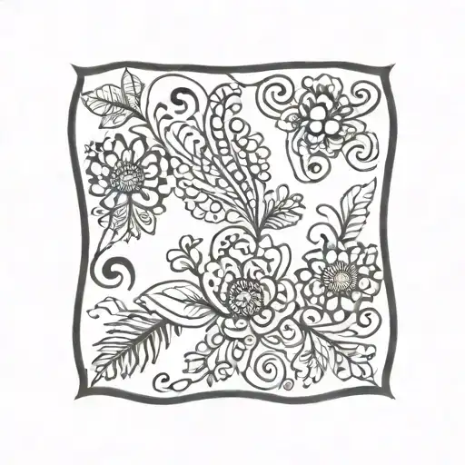 henna tattoo design idea
