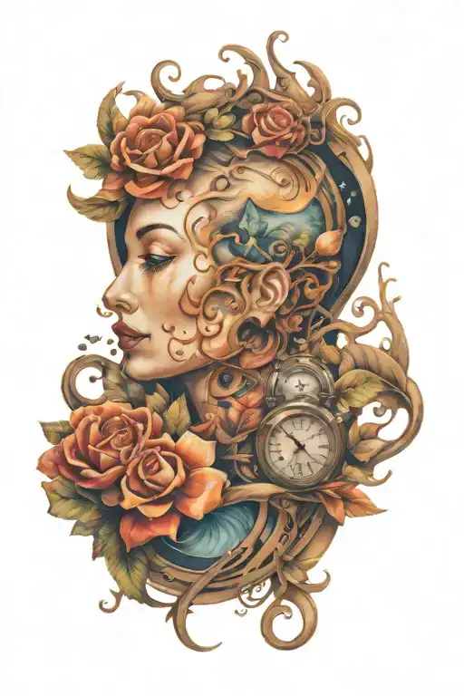 script tattoo design idea