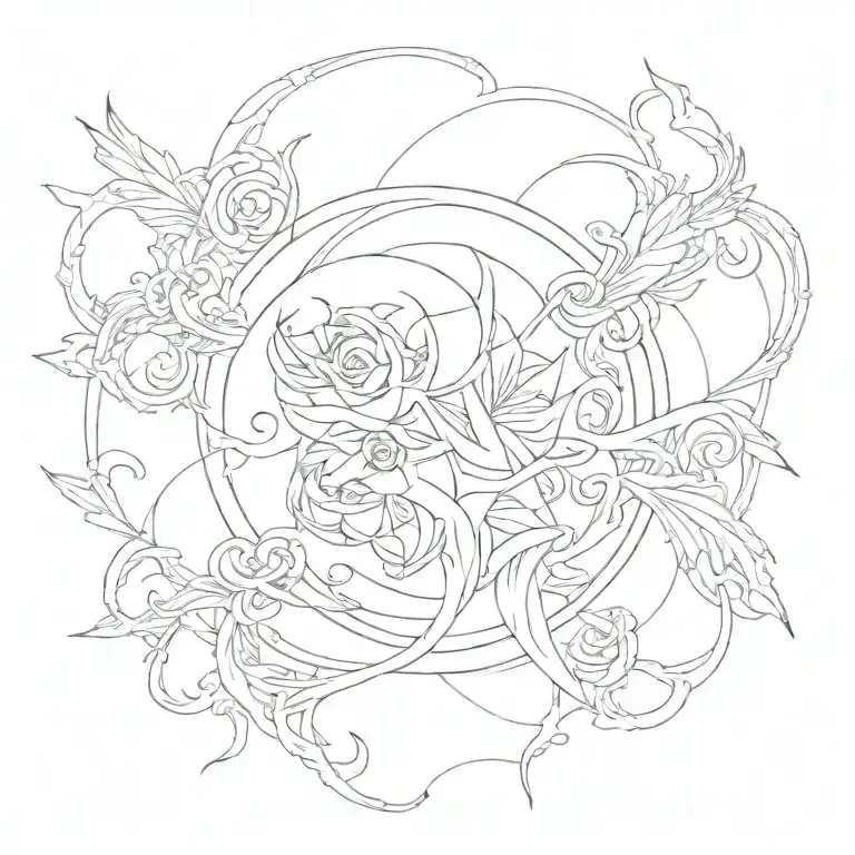 loyalty tattoo design idea