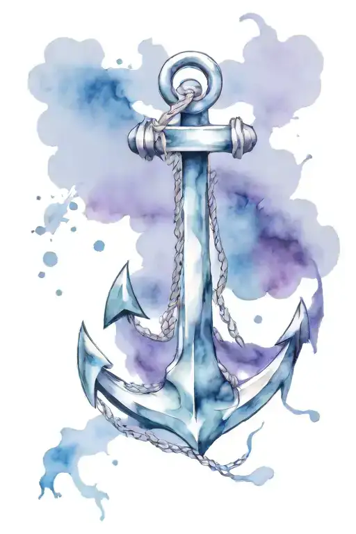anchor tattoo design idea