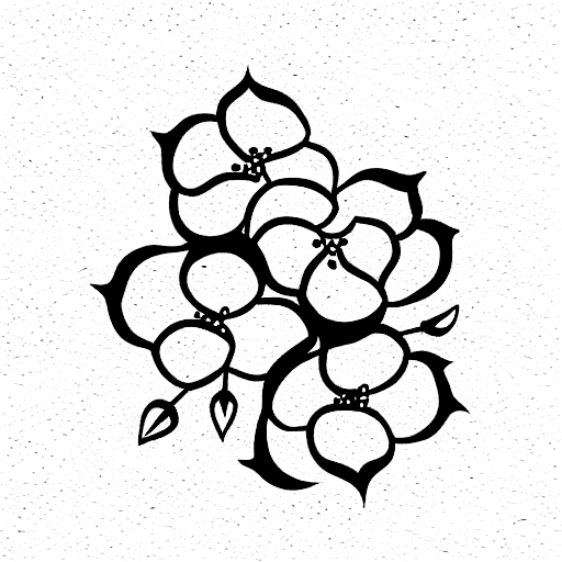 Cherry Blossom tattoo design idea