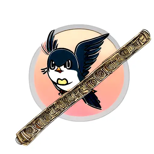 Swallow Bird tattoo design idea