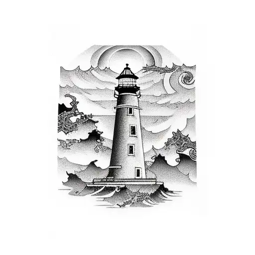 85 MindBlowing Lighthouse Tattoos And Their Meaning  AuthorityTattoo