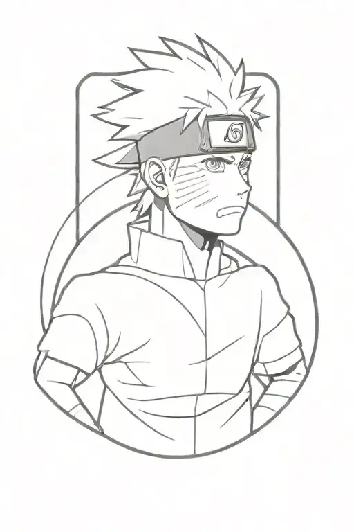 Naruto tattoo design idea