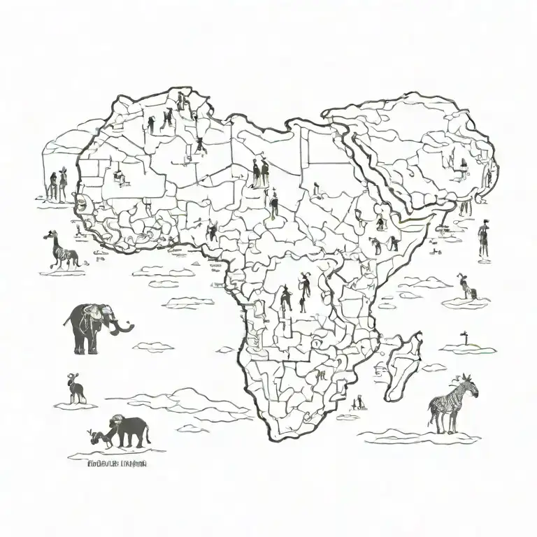 african tattoo design idea