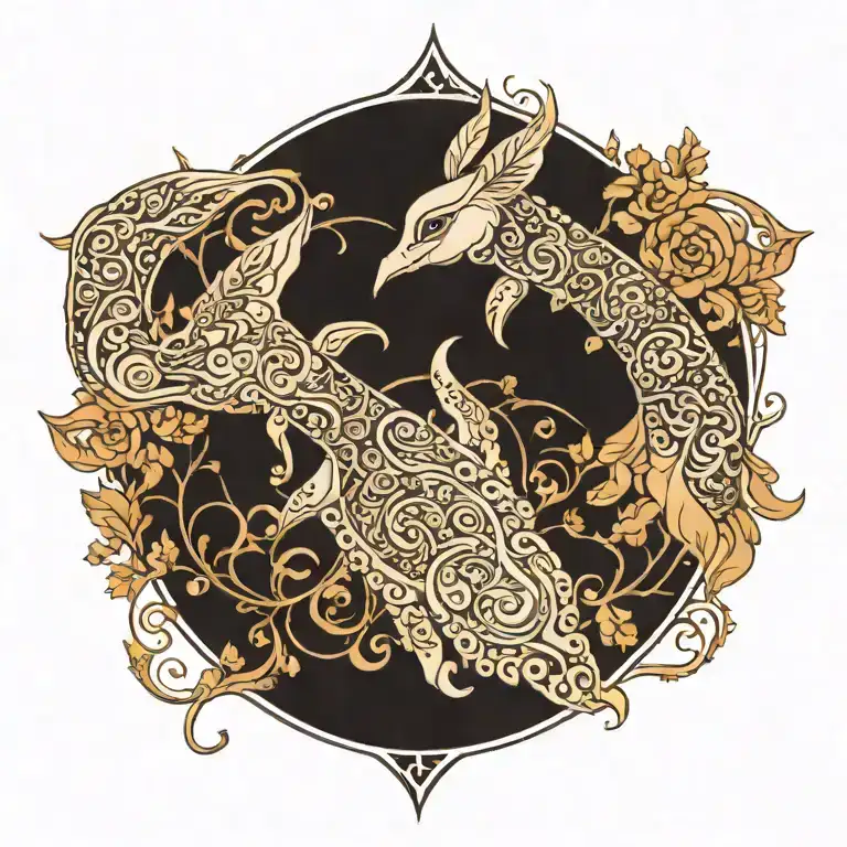 henna tattoo design idea