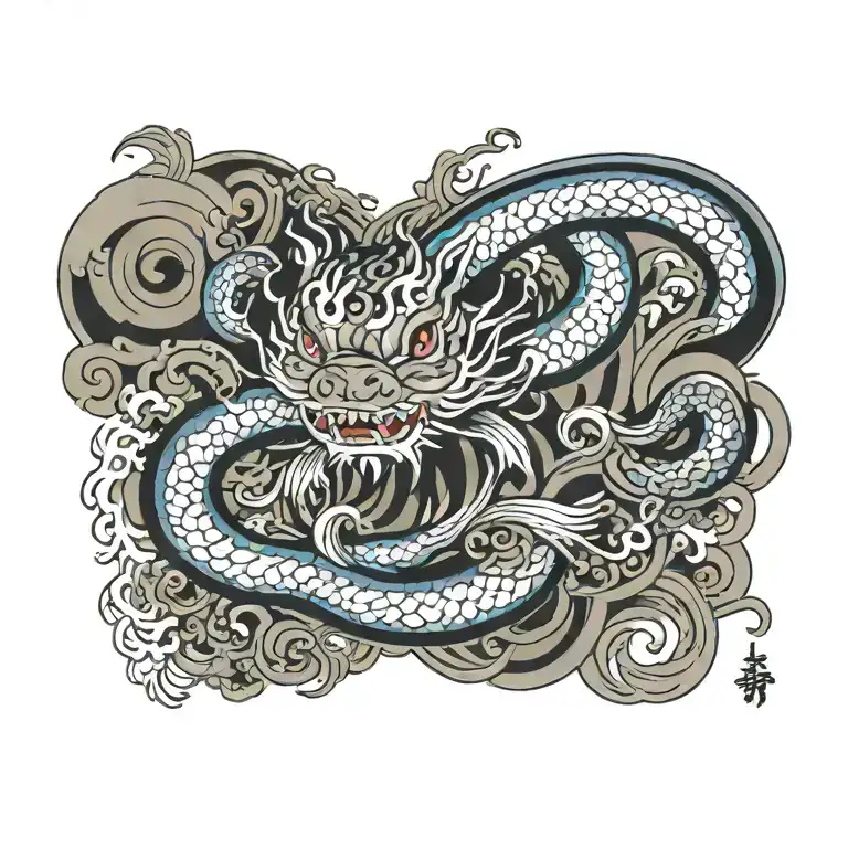 nautical tattoo design idea