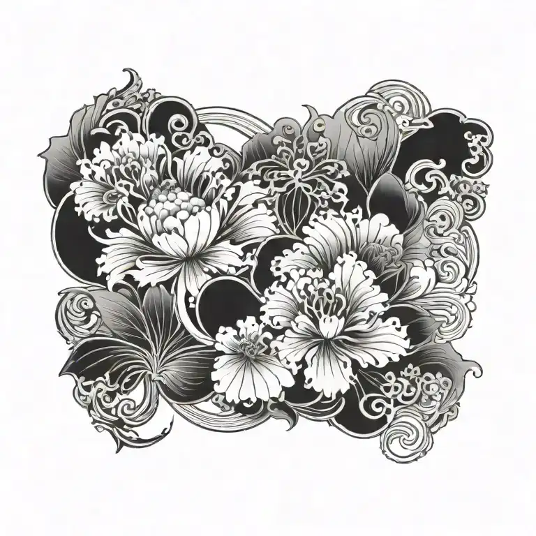 asian tattoo design idea